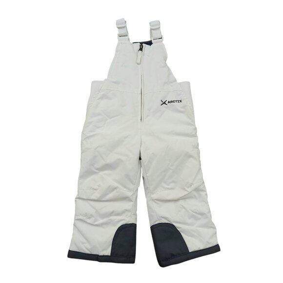 Arctix A6 Snow Bibs Baby 18 Months White Front Zip Insulated Winter Outdoor - Picture 1 of 12